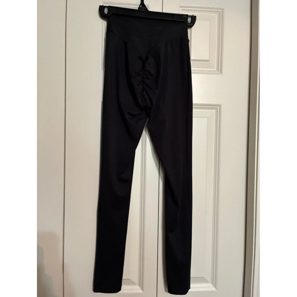 Gymshark Black High Waist Scrunch Butt Leggings XS